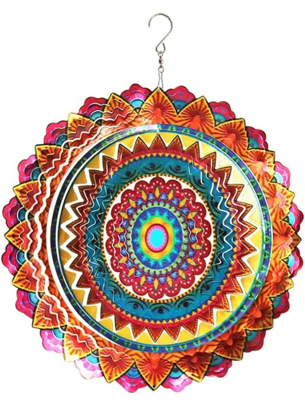 New Stainless Steel Wind Spinner Worth Gift Indoor Outdoor